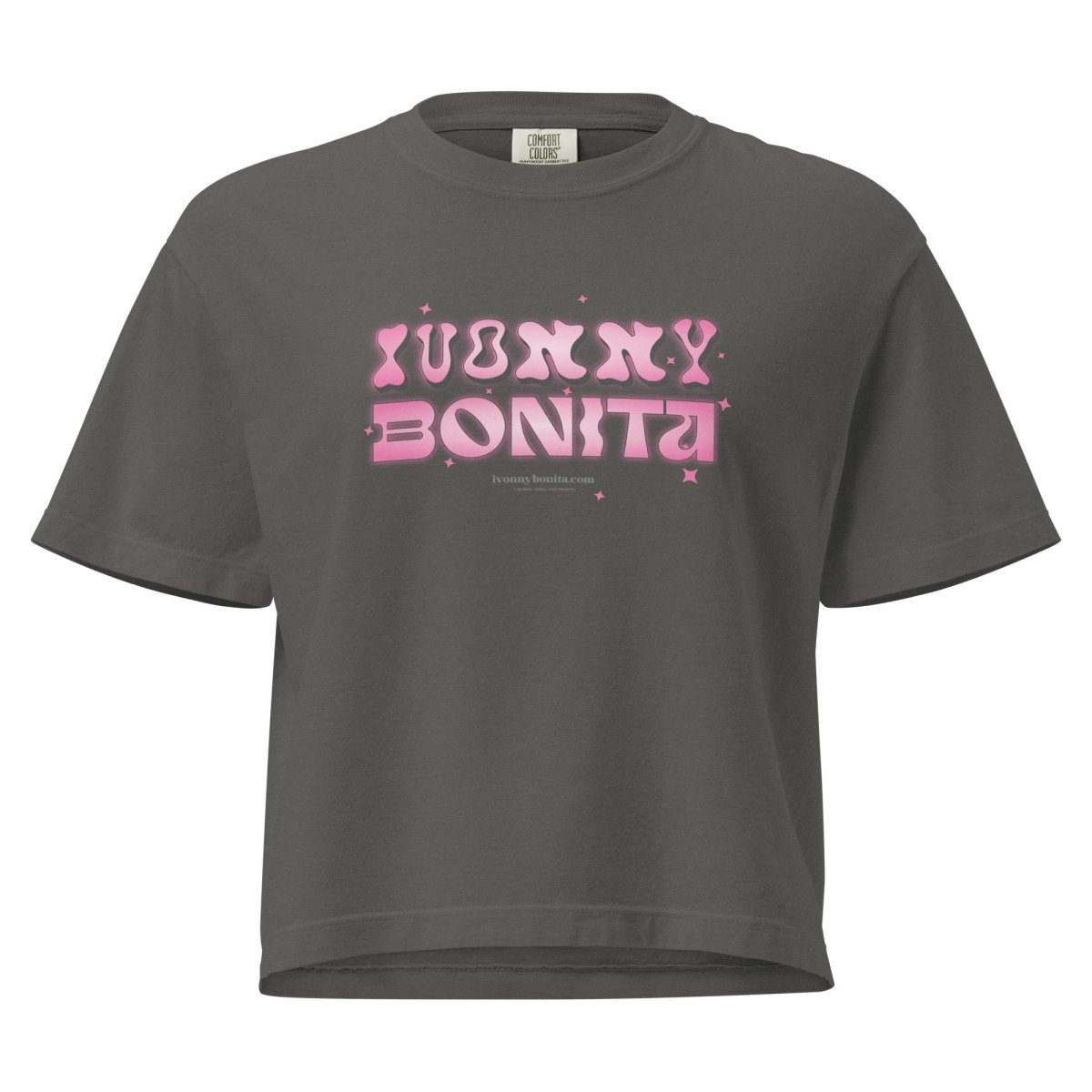 Ivonny Bonita Women’s Heavyweight Boxy Tee - ivonnybonita.com - ivonnybonita