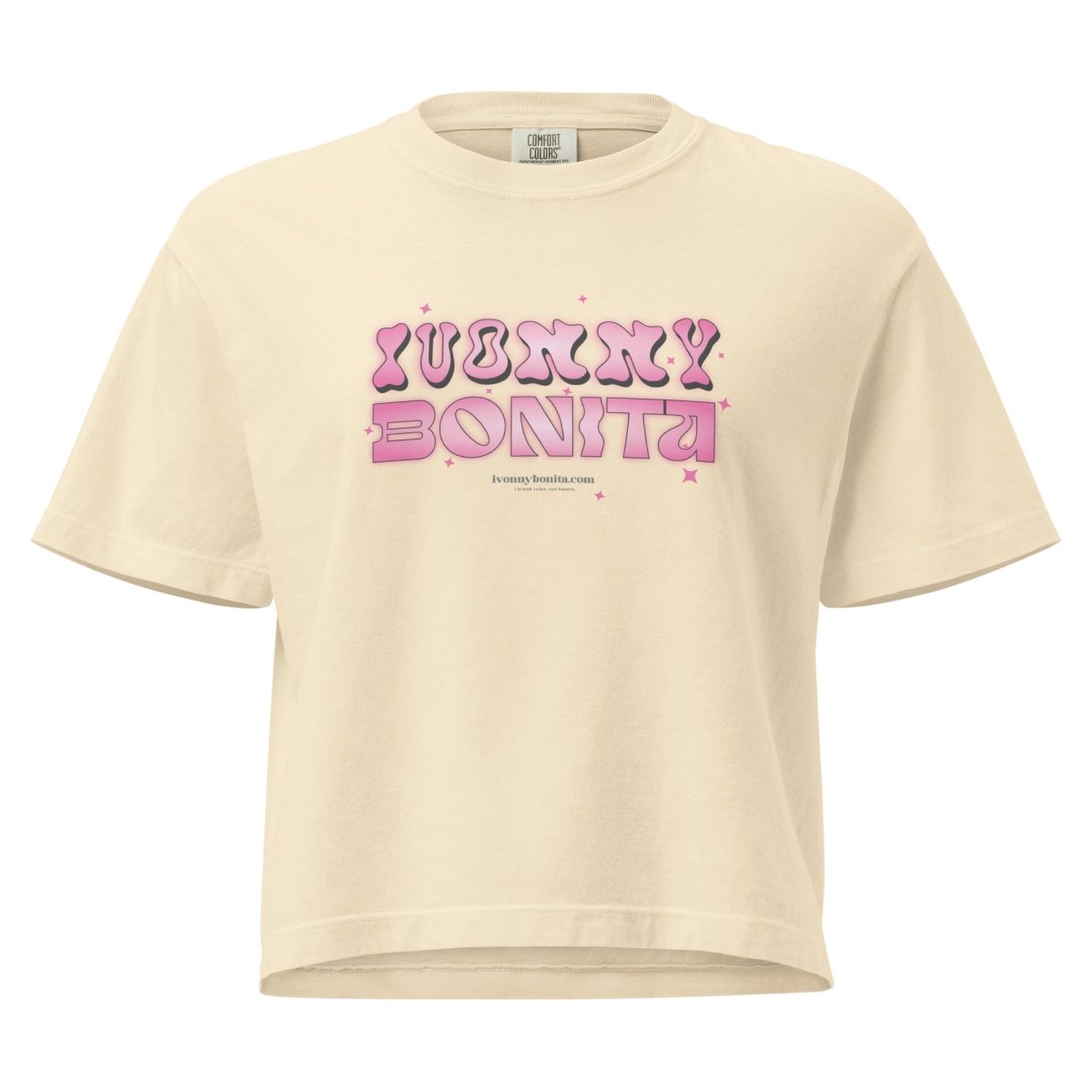 Ivonny Bonita Women’s Heavyweight Boxy Tee - ivonnybonita.com - ivonnybonita
