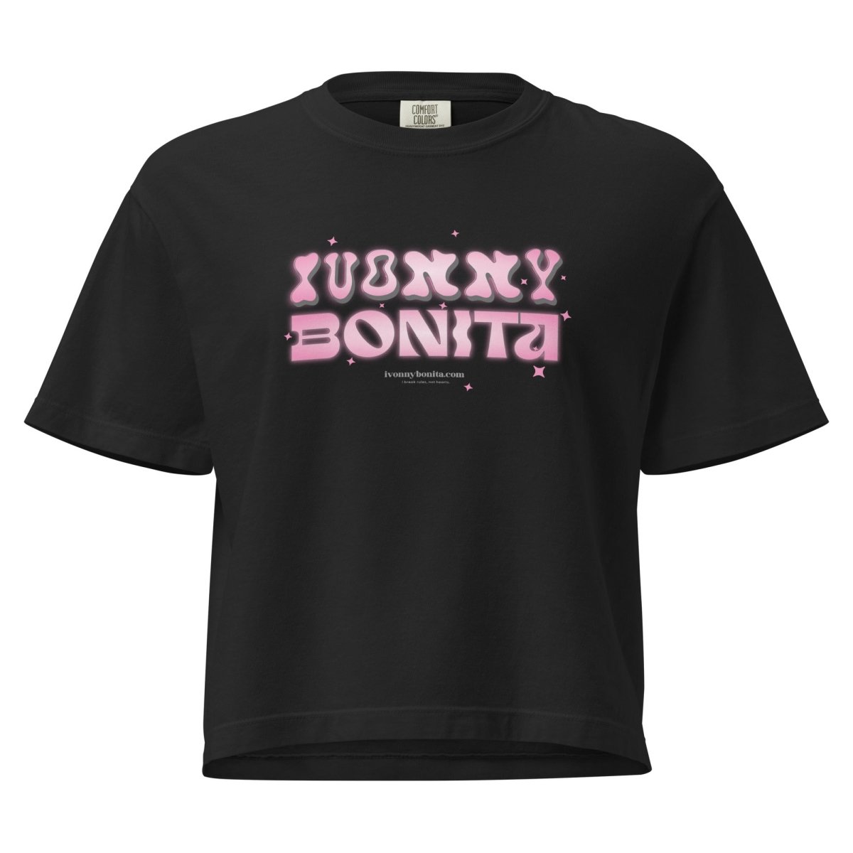 Ivonny Bonita Women’s Heavyweight Boxy Tee - ivonnybonita.com - ivonnybonita