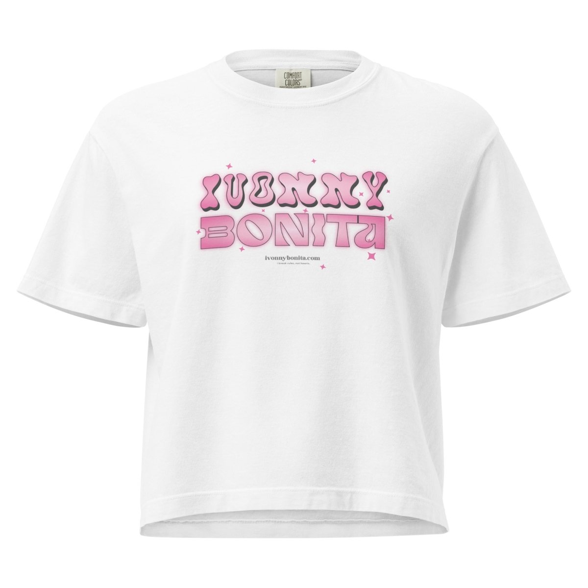 Ivonny Bonita Women’s Heavyweight Boxy Tee - ivonnybonita.com - ivonnybonita