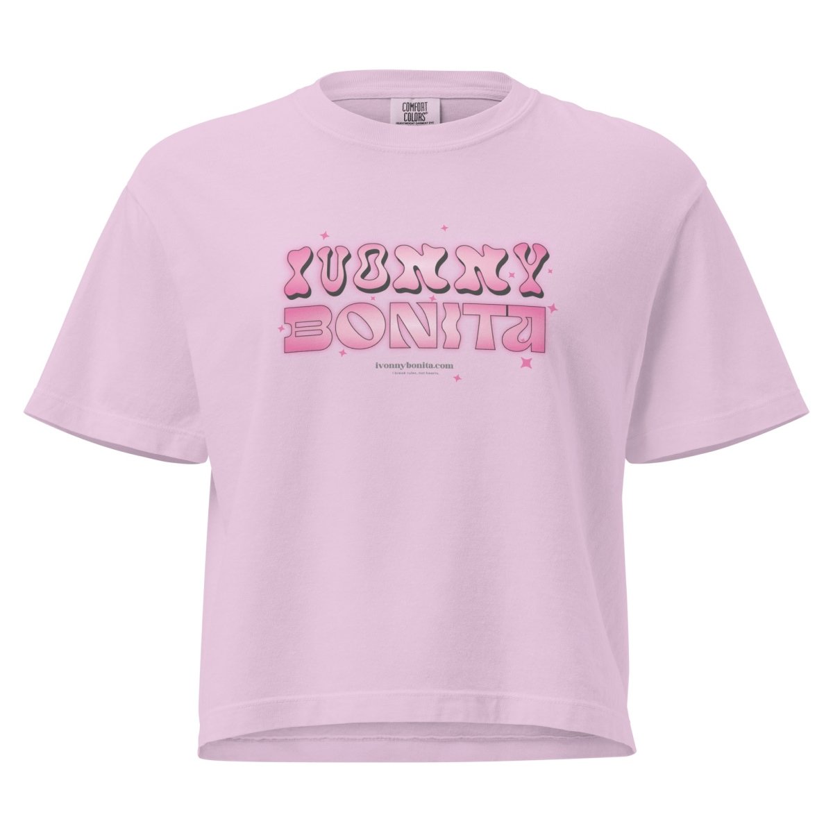 Ivonny Bonita Women’s Heavyweight Boxy Tee - ivonnybonita.com - ivonnybonita